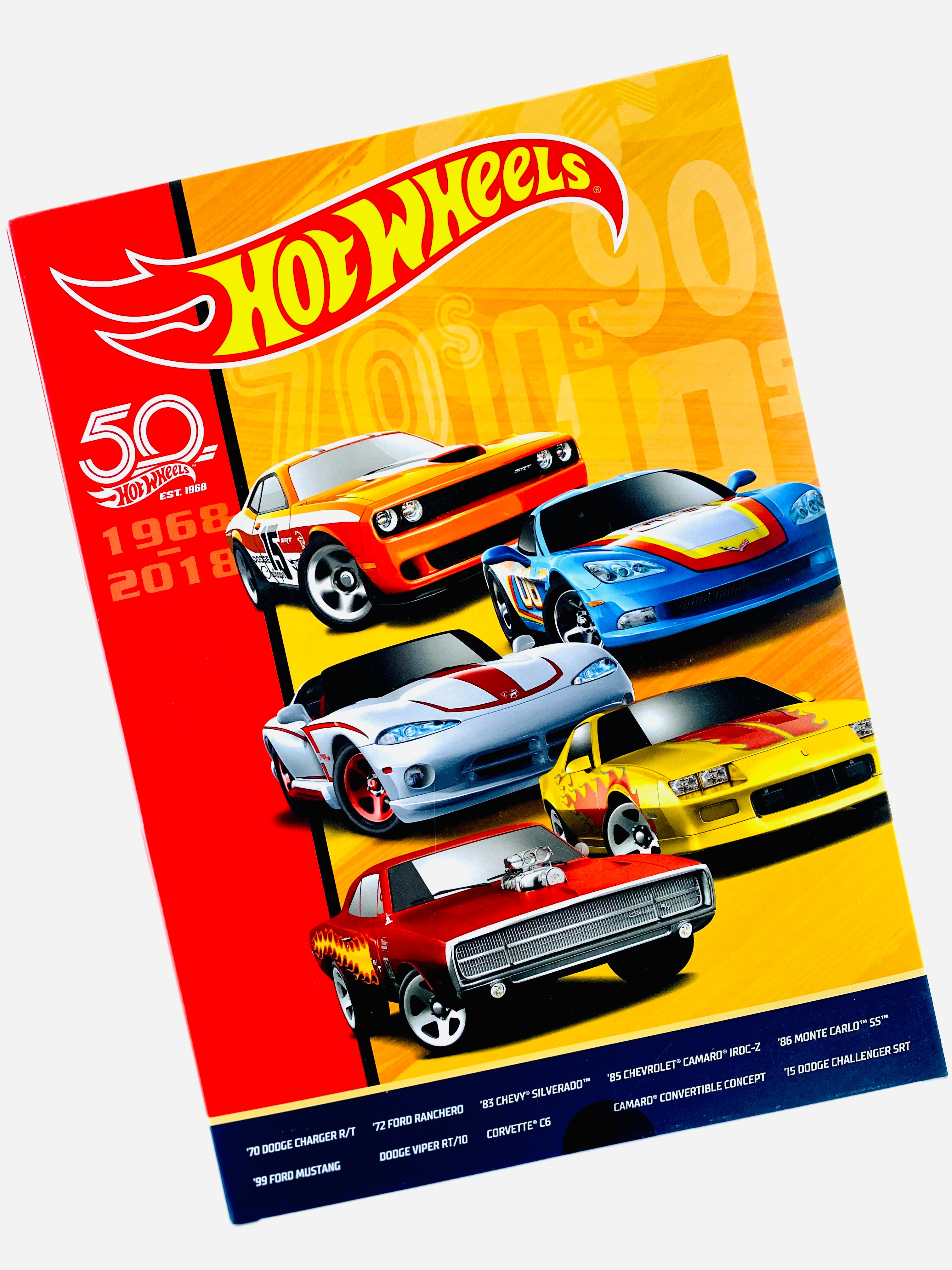 Hot Wheels 2018 50th Anniversary Throwback Collection Factory