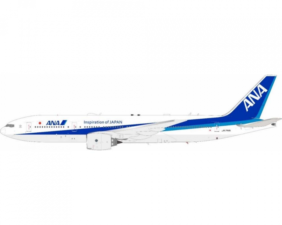 www.JetCollector.com: ANA - All Nippon B777-200ER w/stand JA744A 1