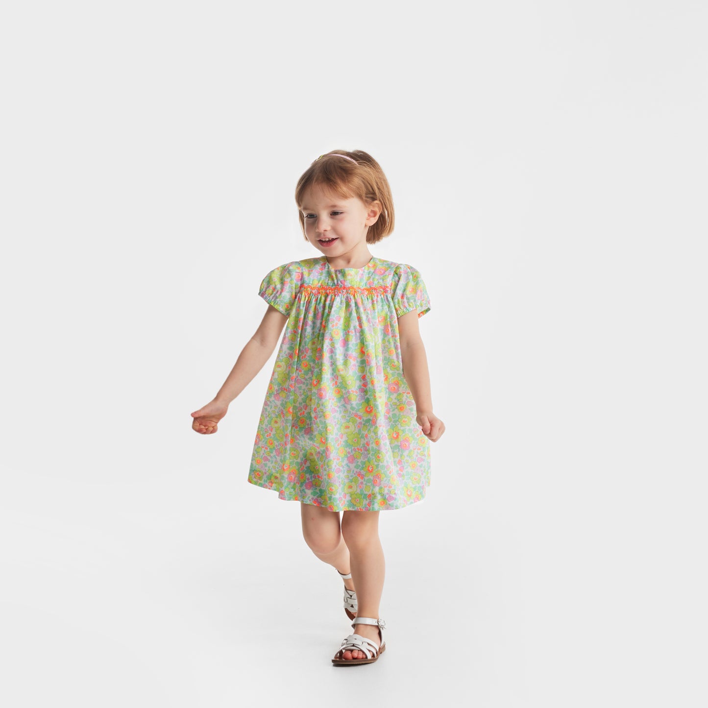 ジャガディリバティワンピースマルチカラー12M74 cm ジャガディ