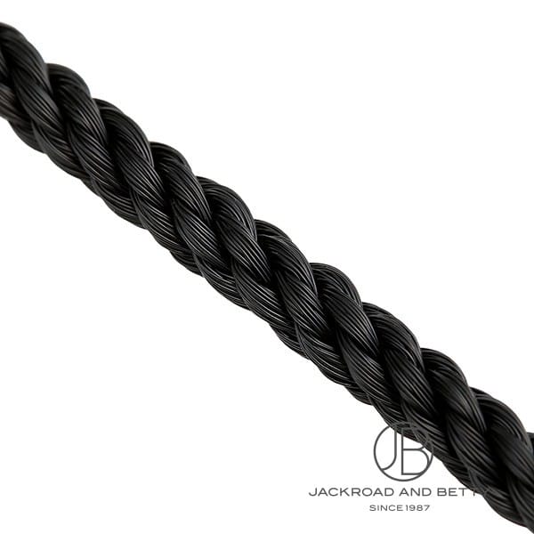 フォース10 テキスタイルケーブル ブラック ラージモデル用[6B0275-18