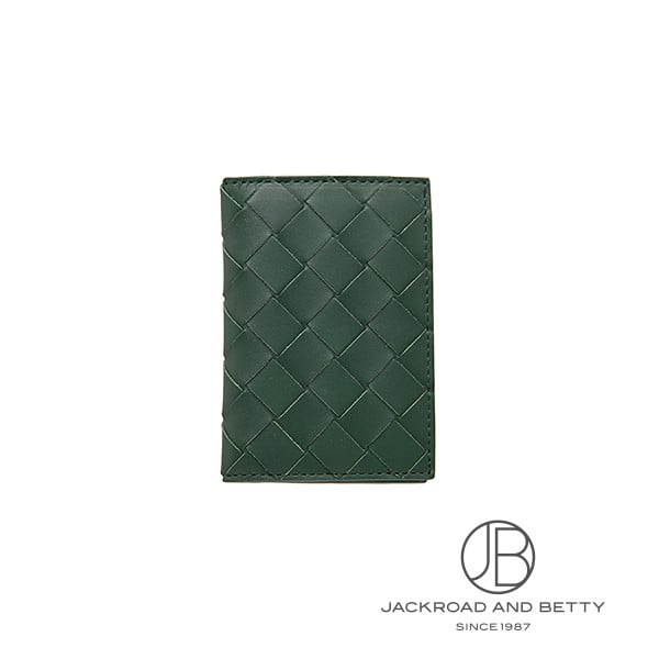 イントレチャート フラップ カードケース ダークグリーン[749417 VCPQ6