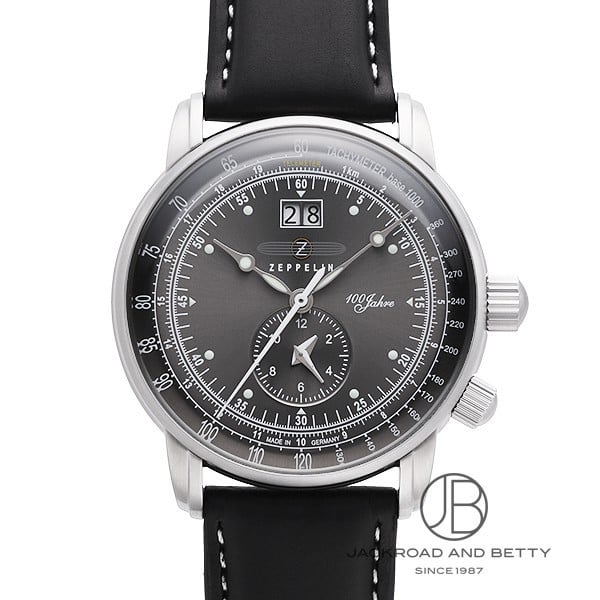 Zeppelin デュアルタイム 腕時計 ブラック Zeppelin デュアルタイム
