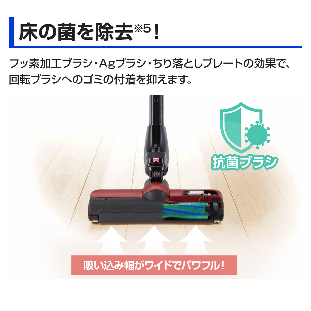 東芝 掃除機 コード付クリーナー トルネオV シャイニーレッド VC