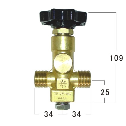 SV-2]ネックバルブ2方弁｜阪口製作所