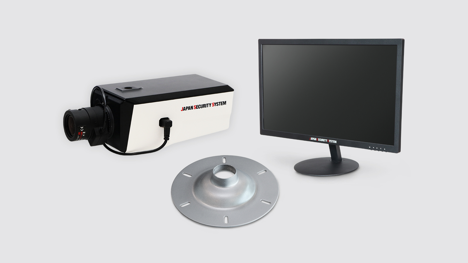 新製品紹介：BOX型ネットワークカメラ/21.5インチLEDモニタ/ドーム