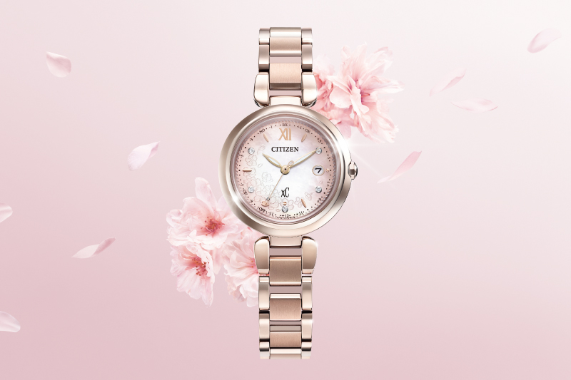 春を彩るサクラピンク｜シチズン クロスシー | オンタイム・ムーヴ