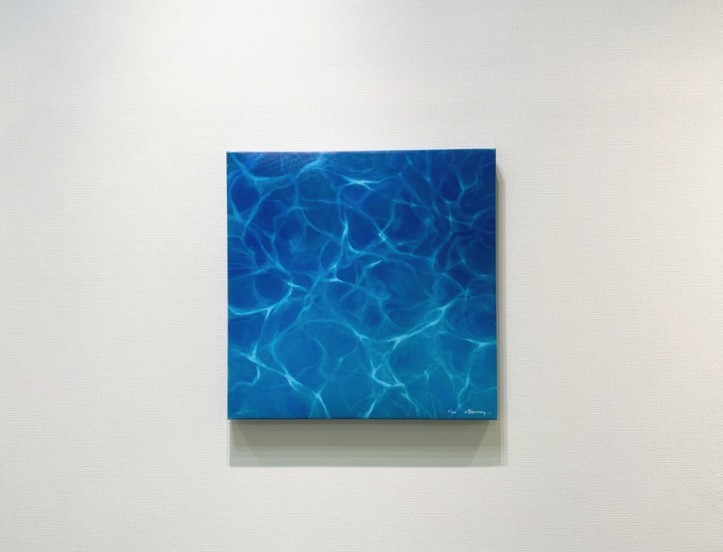 Laura Browning『Mediterranean Coast』 - 海をテーマにしたアートを