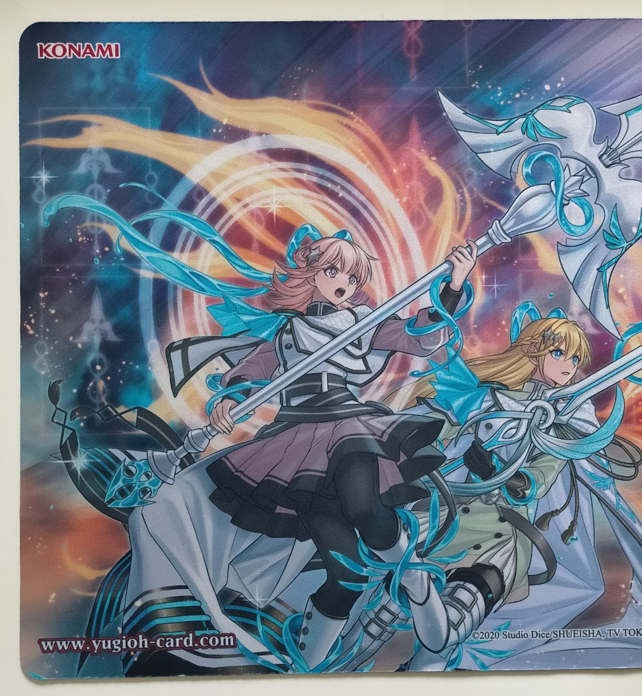 開封済み】遊戯王 エクソシスター エクシーズ ソラトモエ プレイマット