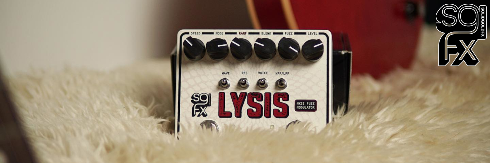 LYSIS MKII – Polyphonic Octave Fuzz Modulator | Okada-International