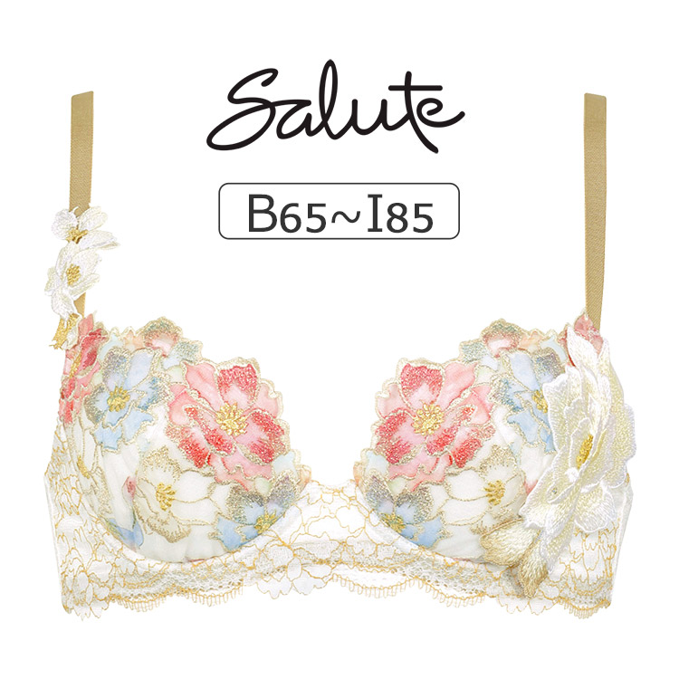 BTJ403｜ワコール サルート 03G ブラジャー単品 P-upタイプ BCDEFGHI
