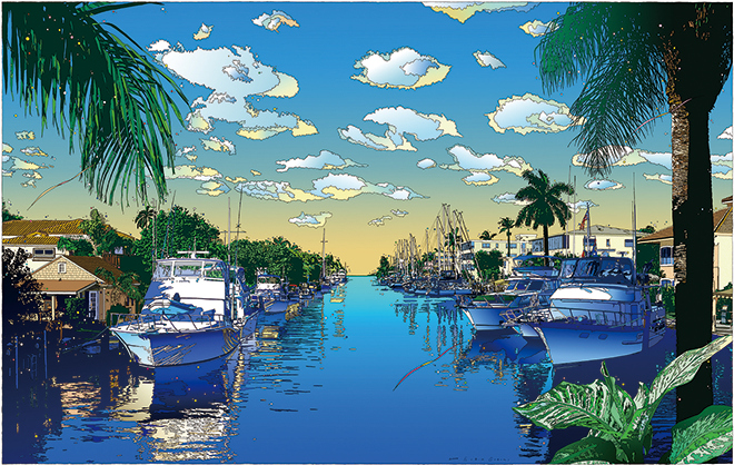 岡島開店3周年 特別企画 ～果てしなき夢の途中～ 鈴木英人の世界展