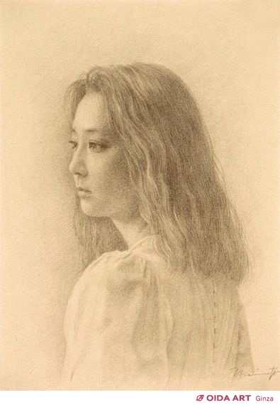 森本草介 婦人デッサン | 絵画など美術品の販売と買取 | 東京・銀座