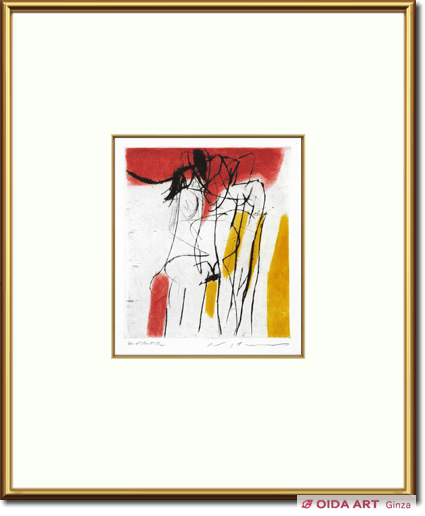 池田満寿夫 樹木 | 絵画など美術品の販売と買取 | 東京・銀座 おいだ美術