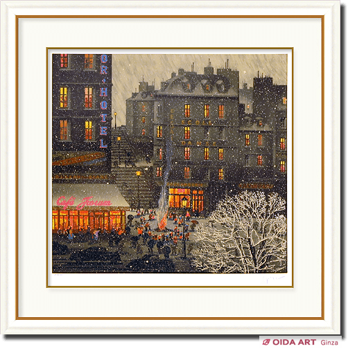 ヒロヤマガタ スノーウィーモンマルトルII | 絵画など美術品の販売と