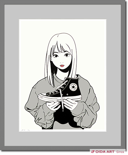 Backside works. 履かないの？(Black × Black) | 絵画など美術品の販売