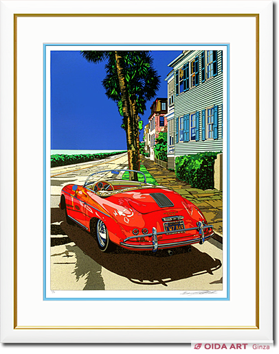 鈴木英人 スピードスターと過ごす正午 | 絵画など美術品の販売と買取