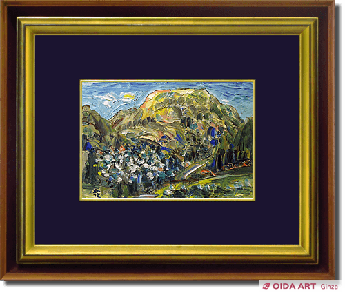 小林和作 春の山 | 絵画など美術品の販売と買取 | 東京・銀座 おいだ美術
