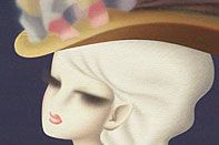 藤田嗣治 猫を抱く少女 | 絵画など美術品の販売と買取 | 東京・銀座