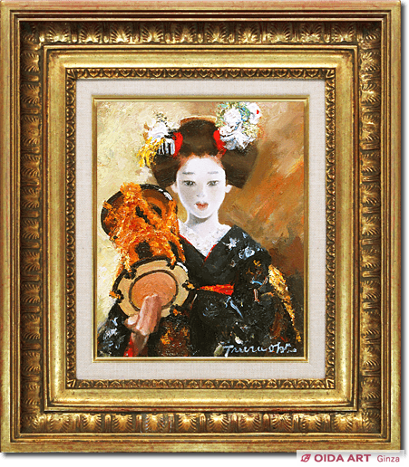 鶴岡義雄 鼓 | 絵画など美術品の販売と買取 | 東京・銀座 おいだ美術