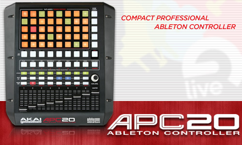AKAI×ableton/USB MIDIコントローラー/APC20（Ableton Live Lite APC