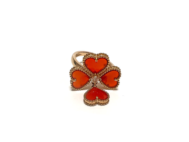 VanCleef＆Arpels スウィート ハート リング｜ブランドジュエリーの