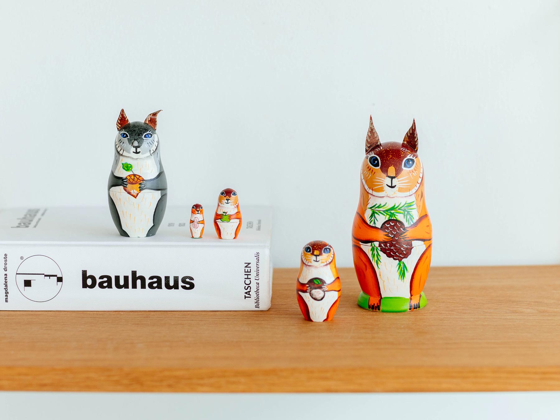 ニキーチン家族マトリョーシカ｜オブジェ・ぬいぐるみ｜オルネ ド