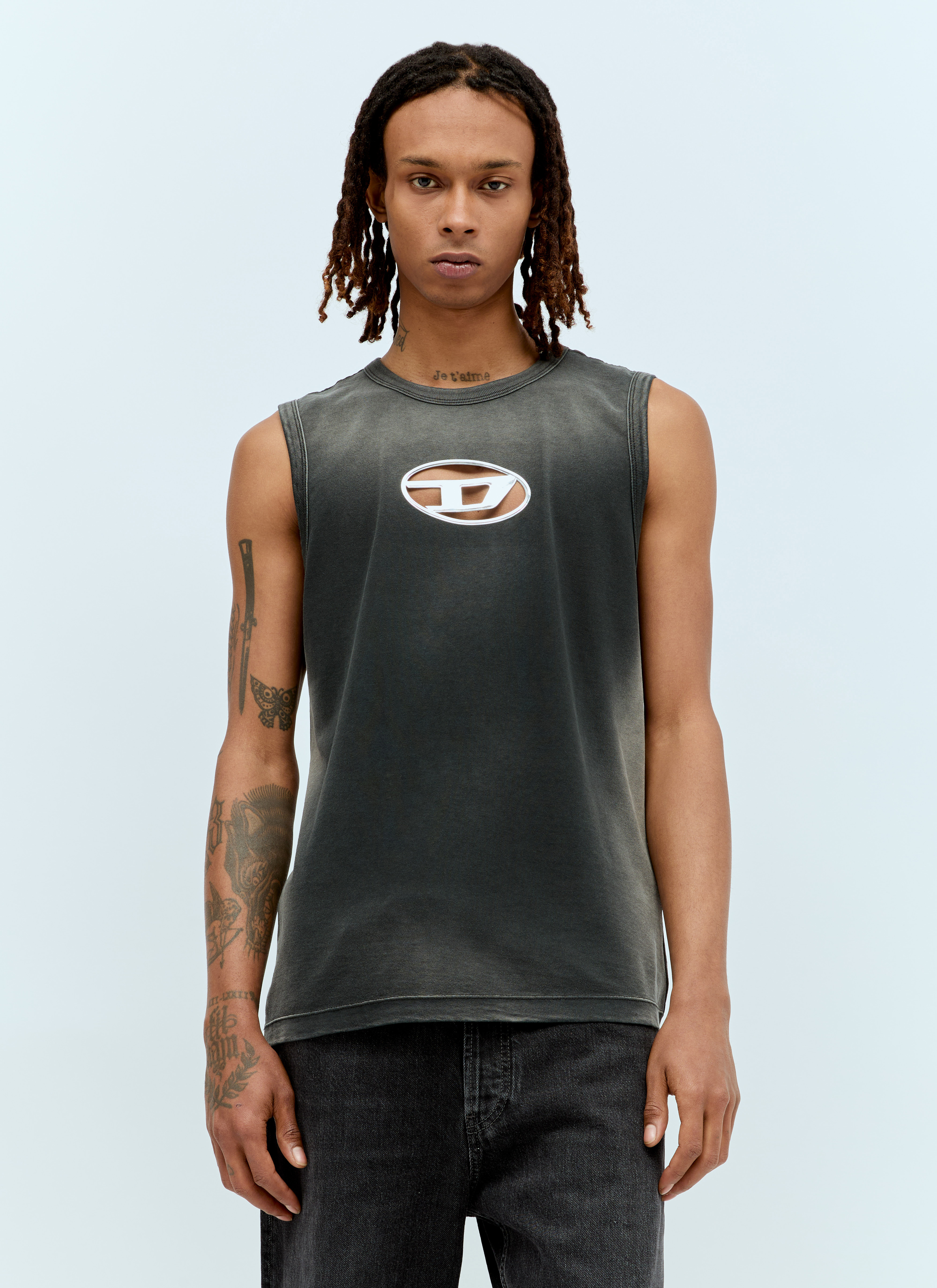 Diesel Men's' T-Brico Tank Top in Black | LN-CC®