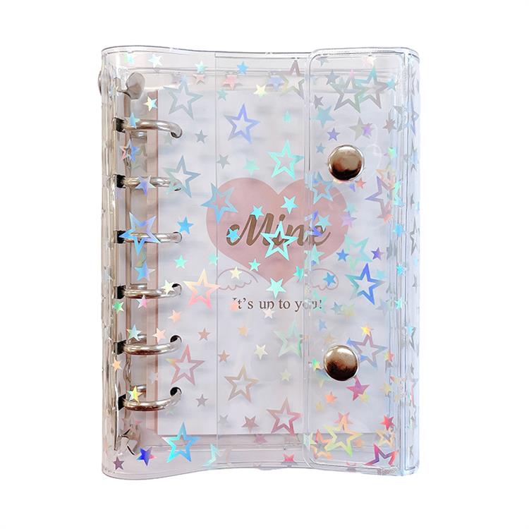 システム手帳 ミニ6 Mine バインダーセット キラキラ星