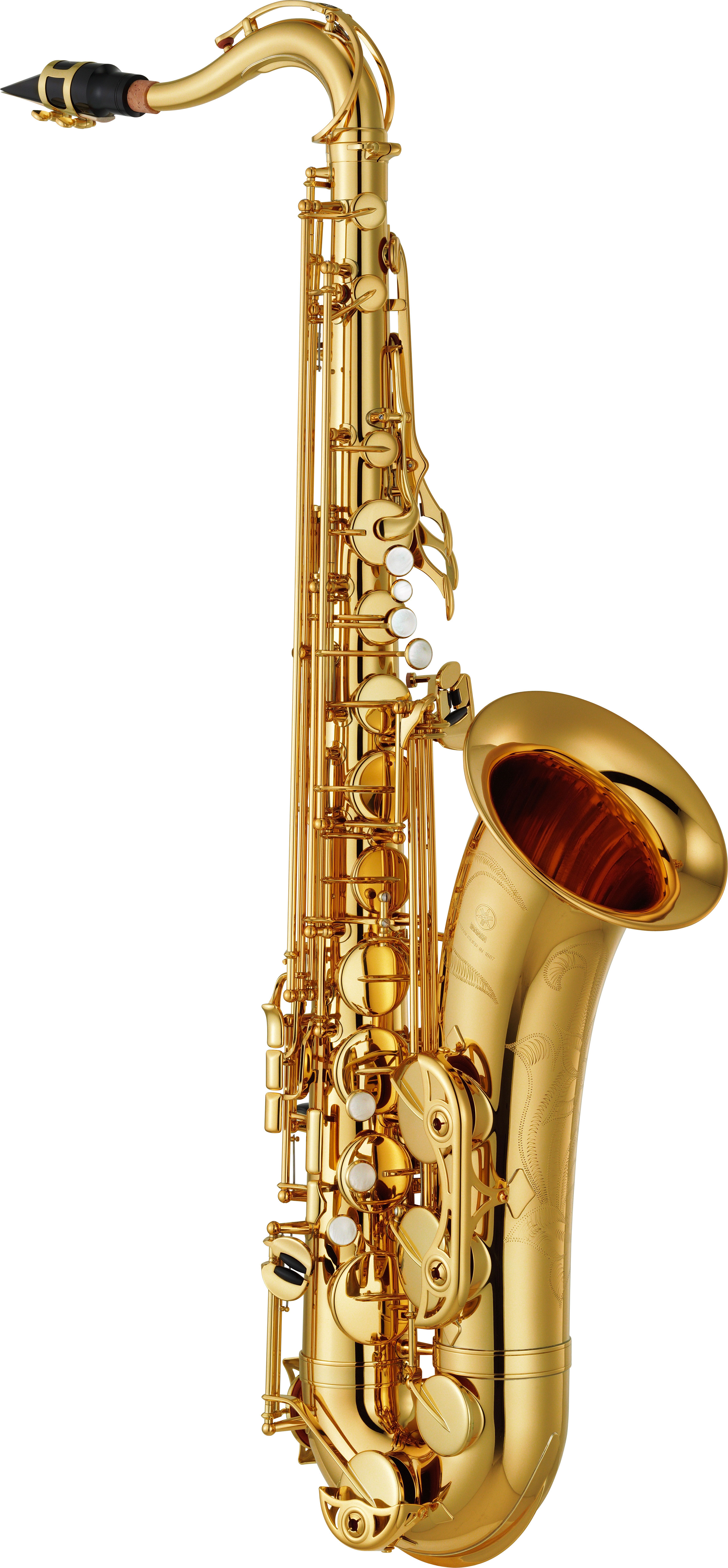 Yamaha Band Intermediate Tenor Saxophone - High F# - Gold Lacquer