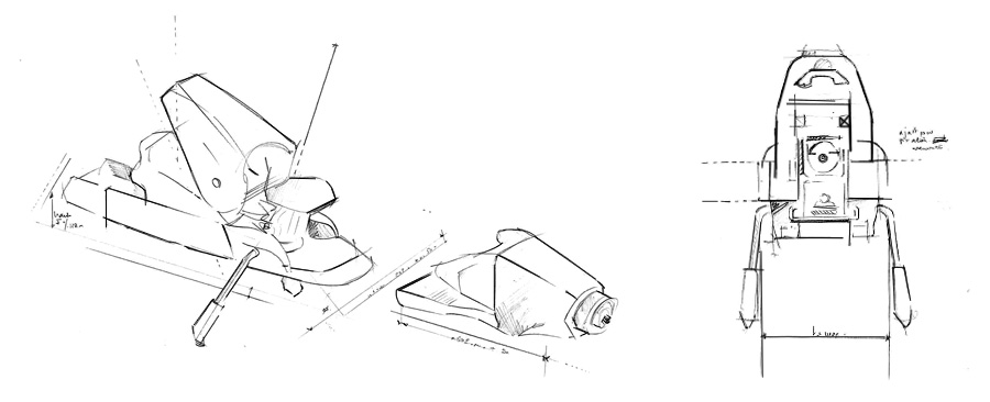 Look - Race Bindings SPX 12 ROCKERACE GW HOT RED