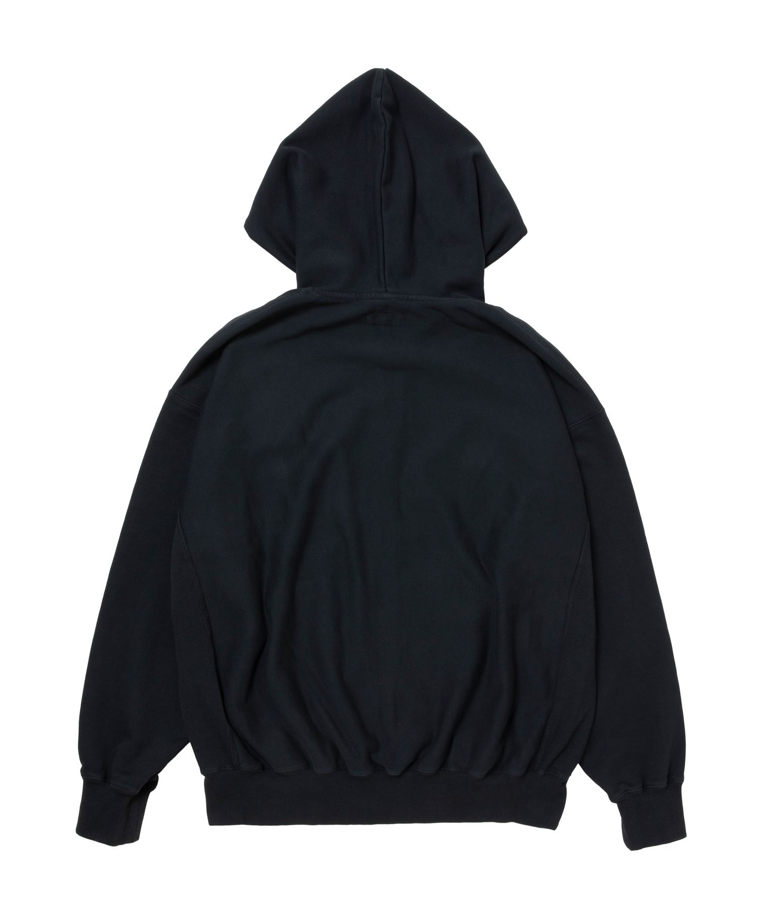 ROTTWEILER - R9 LOGO ZIP PARKA (BLACK) / オリジナル ジップアップ