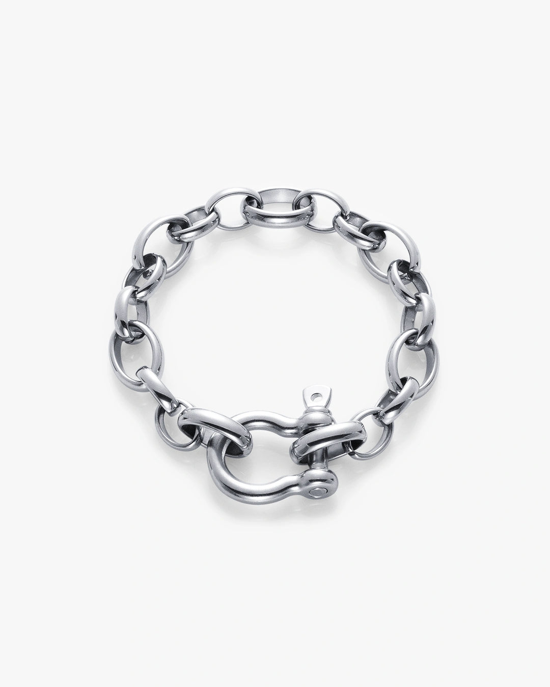 ホースシュー(馬蹄) チェーン ブレスレット／316Lステンレス｜LOSEFORD
