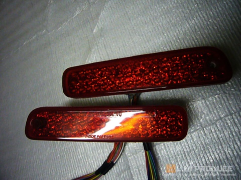 No.43-MH21S ワゴンR 後期 テールランプ - LED加工 LEDテール 流星