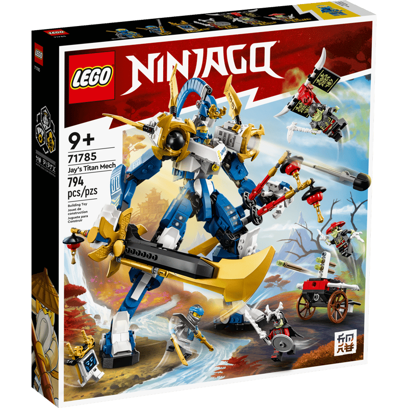 Jay's Titan Mech 71785 | NINJAGO® | Buy online at the Official
