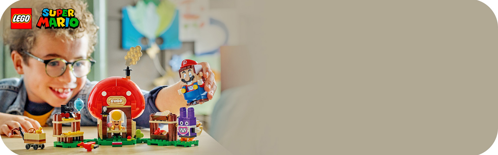 Nabbit at Toad's Shop Expansion Set 71429 | LEGO® Super Mario