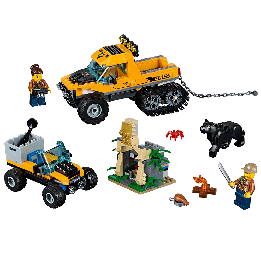 Jungle Halftrack Mission 60159 | City | Buy online at the Official
