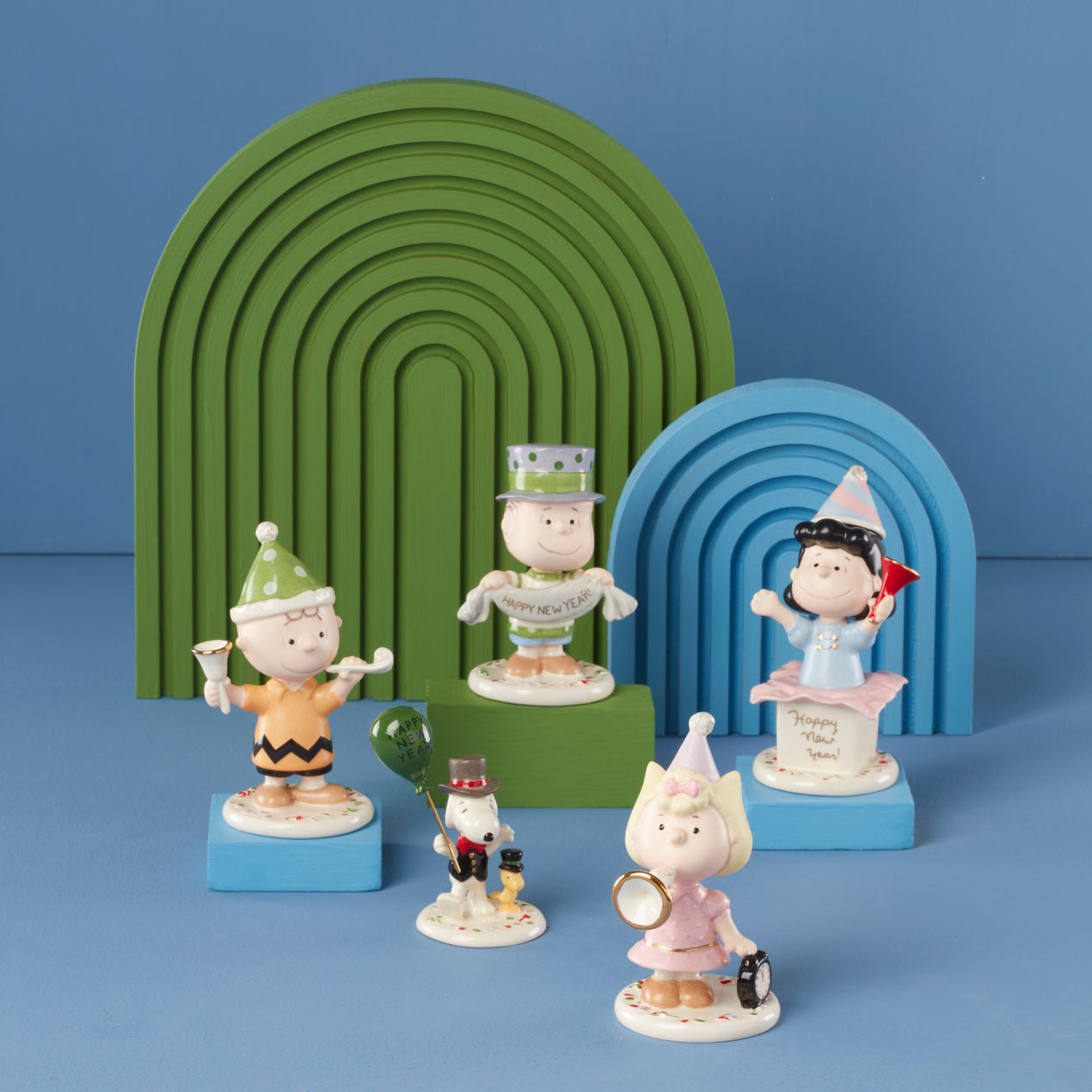 Peanuts 5-Piece New Year Figurine Set – Lenox Corporation