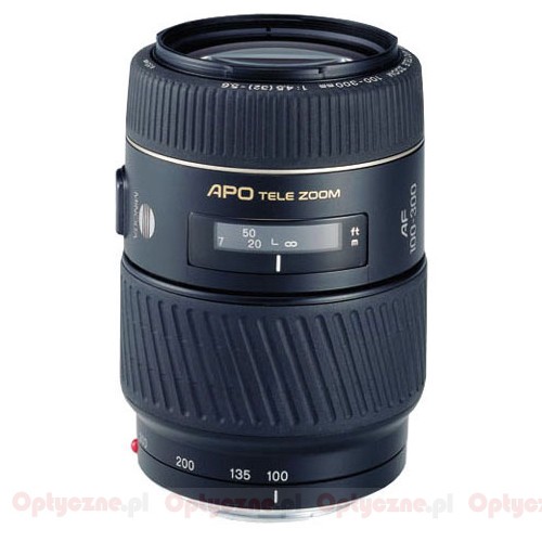 Konica Minolta AF 100-300 mm f/4.5-5.6 APO (D) - LensTip.com