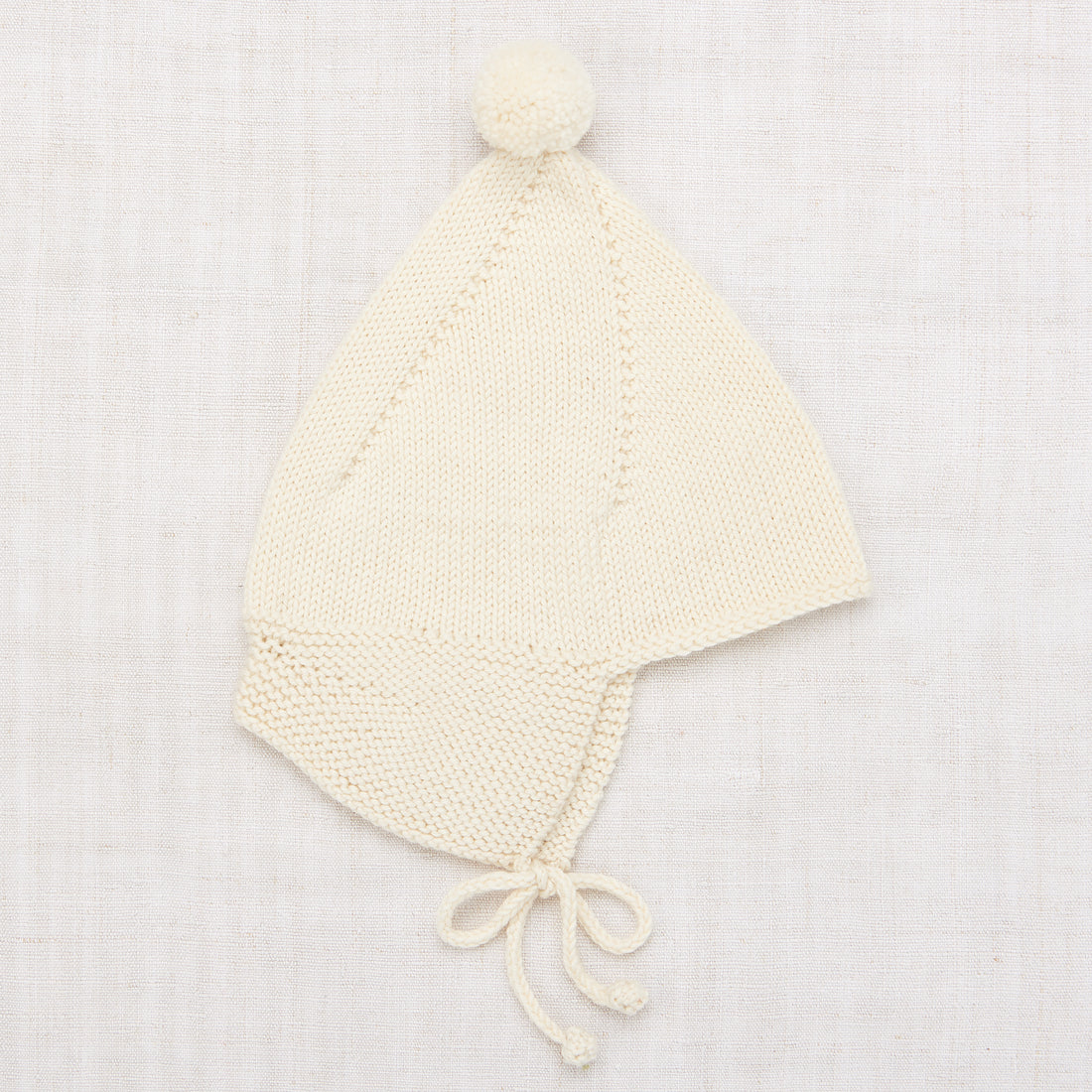 Misha and Puff Pointy Peak Hat - Winter Cream – Ladida