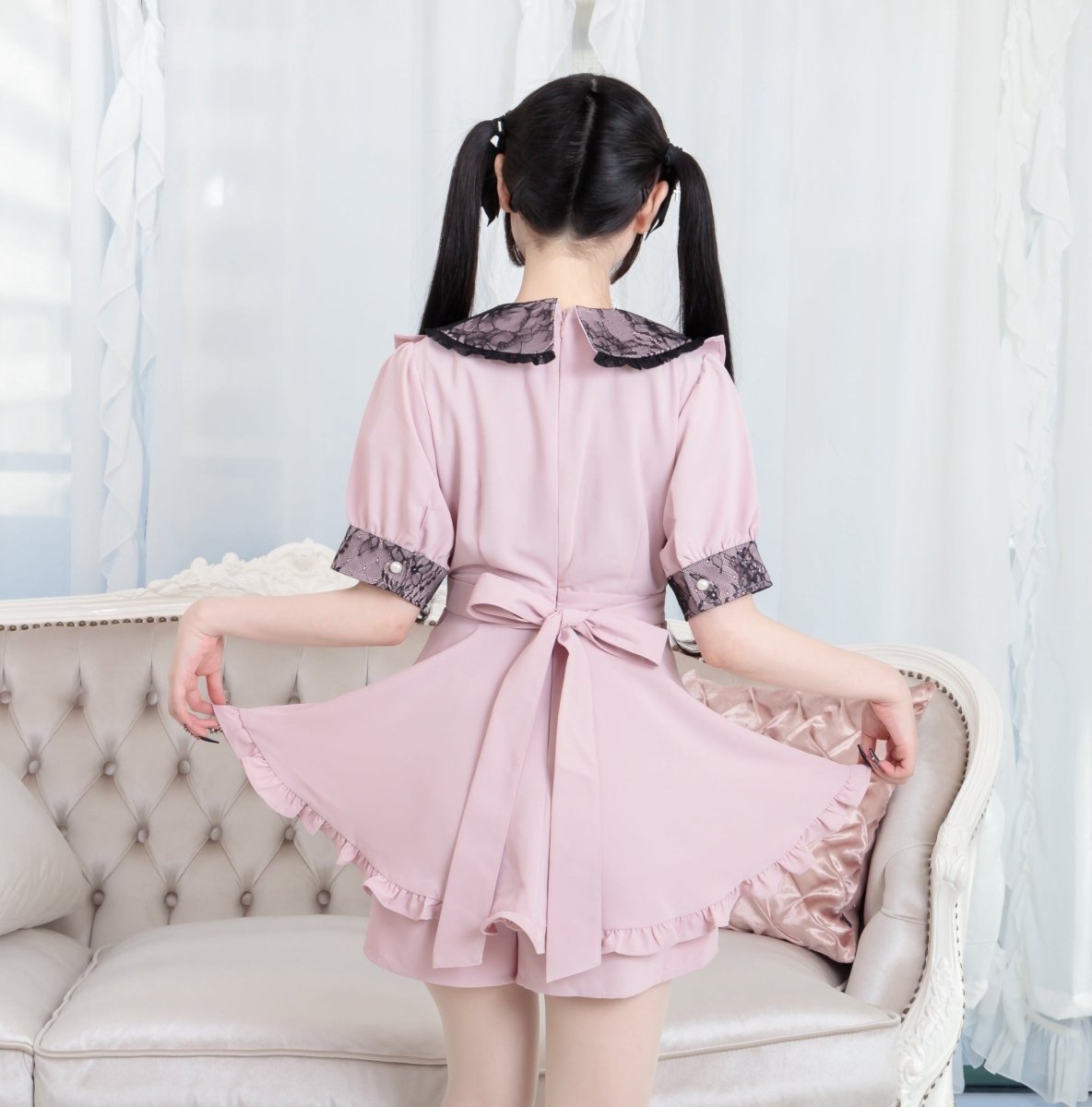 ヨークレースカラーセットアップ- LAFARY ONLINE