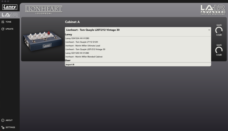 LIONHEART BCCLOUDPEDAL-LTQ A 60-watt twin channel amp with foot