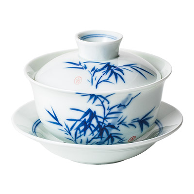 LUPICIA】蓋碗 青花 青竹 | 茶器・オリジナルグッズ | LUPICIA ONLINE