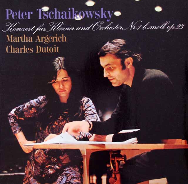 LP レコード アルゲリッチ、デュトワのチャイコフスキー/ピアノ協奏曲