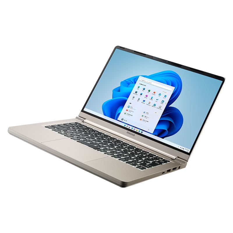 mouse B4-i7（シャンパンゴールド） [ Windows 11 ]│ノートパソコン