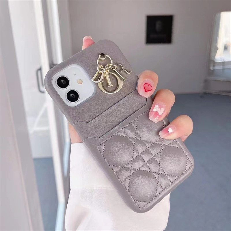 LADY DIOR風 IPhone17/air ケース ディオール iphone ケース カード