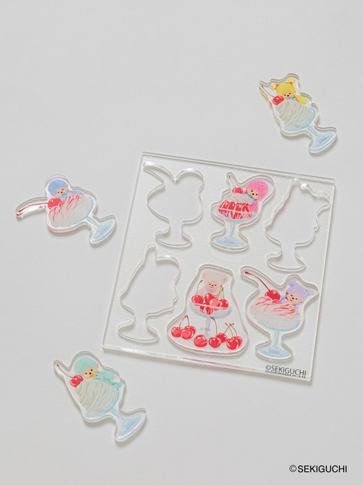 ☆monchhichi x fäfä コラボのシールが登場☆fäfäマークイズ