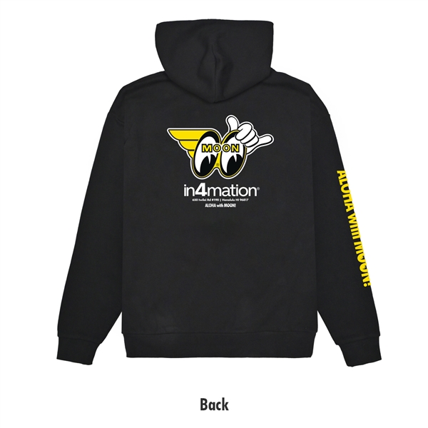 in4mation x MOONEYES Express Pullover Hoodie