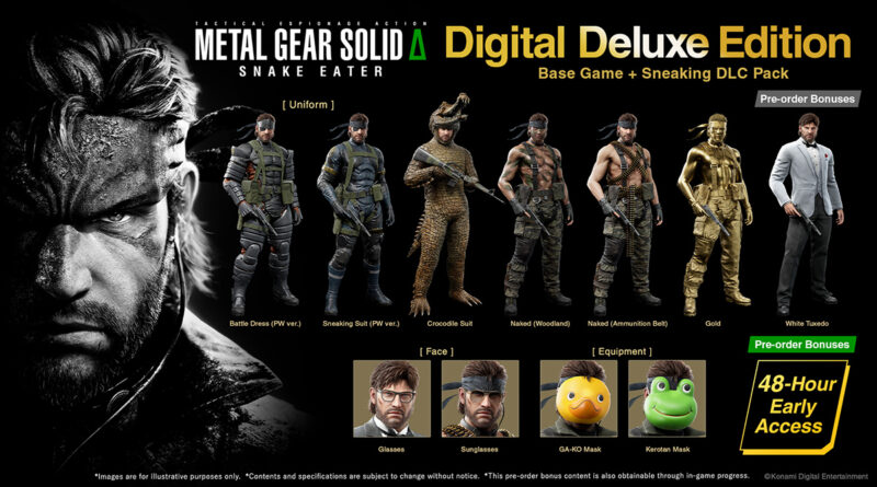 Metal Gear Solid Delta: Snake Eater DLC detailed