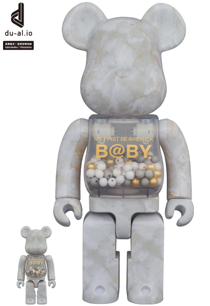 MEDICOM TOY - MY FIRST BE@RBRICK B@BY MARBLE(大理石) Ver. 100
