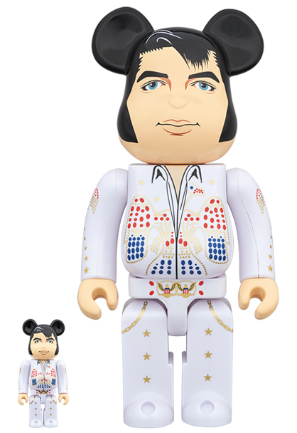 MEDICOM TOY - BE@RBRICK ELVIS PRESLEY 100％ & 400％